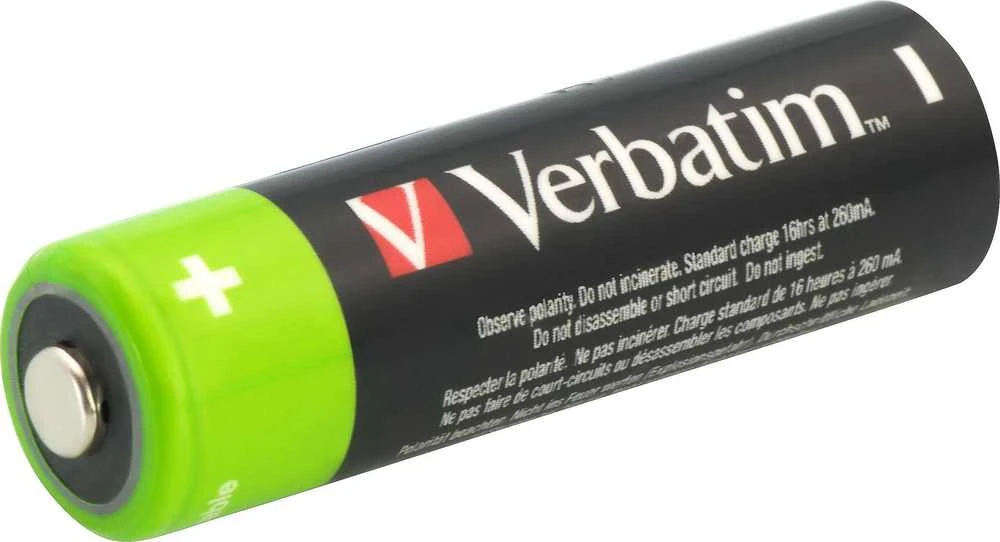 Verbatim Akumuliatorius AA/R6 2500mAh 4 st.