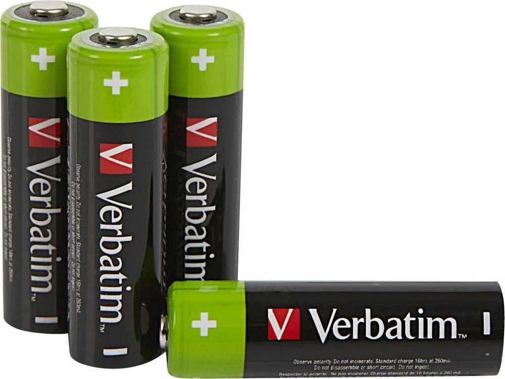Verbatim Akumuliatorius AA/R6 2500mAh 4 st.