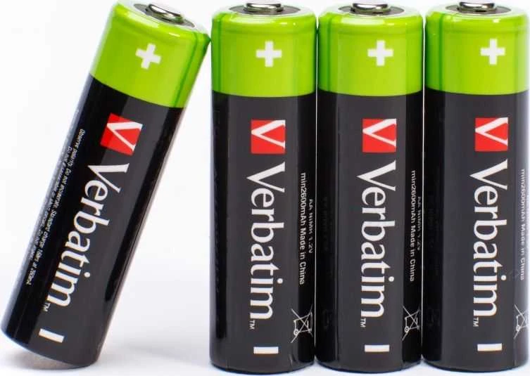 Verbatim Akumuliatorius AA/R6 2500mAh 4 st.