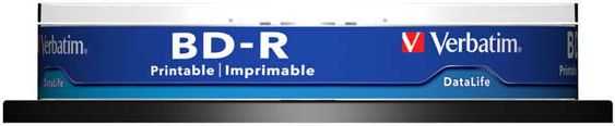 Verbatim BD-R 25 GB 6x10 vnt (43804)