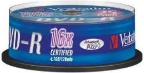 Verbatim 43667 4,7 GB DVD-R 25 vnt