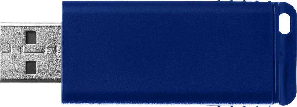 Verbatim USB atmintinė, USB 2.0, 32GB, Slider, mėlyna, raudona, 49327, USB A, usb su ištraukiama jungtimi. 2 vnt