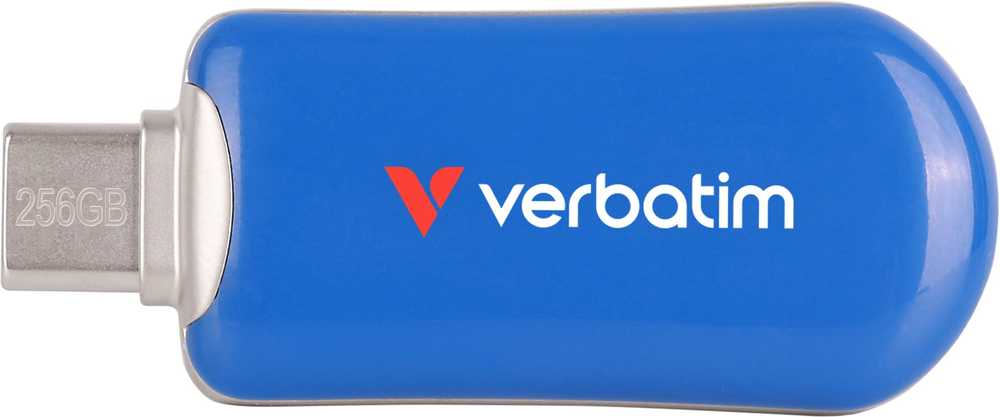 Verbatim Plectra mėlyna 256 GB USB-C atmintinė 30234
