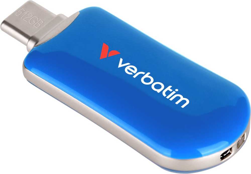 „Verbatim Plectra“ mėlyna 512 GB USB-C atmintinė 30235
