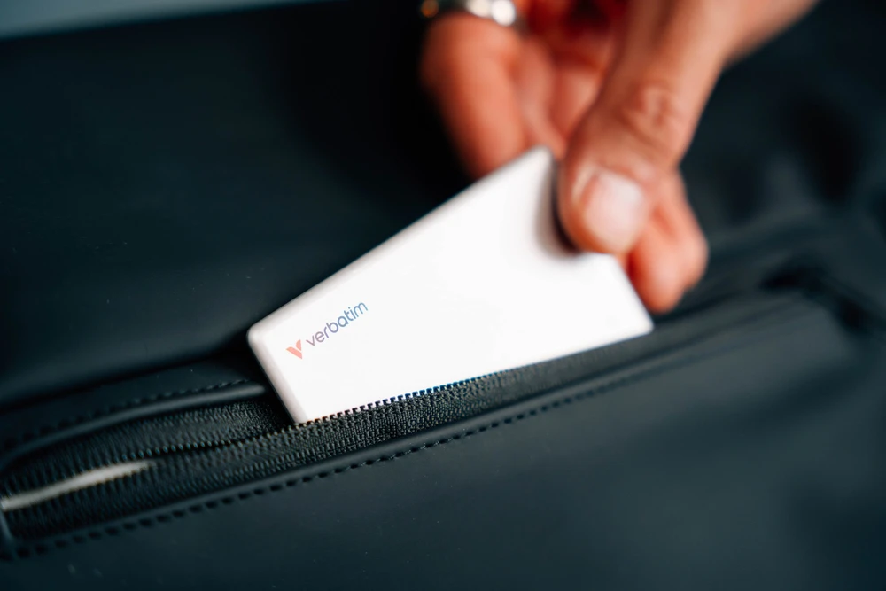 Verbatim My Finder Card Bluetooth sidabro spalvos – daiktų ieškiklis MYFCR-01S 32139