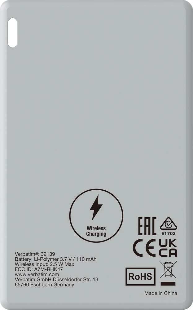 Verbatim My Finder Card Bluetooth juoda / sidabrinė – daiktų ieškiklis 2vnt MYFCR-02BS 32140