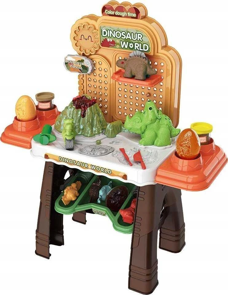 Dėlionė Vaikiškas stalas „Dinozaurų pasaulis“ BABY MIX