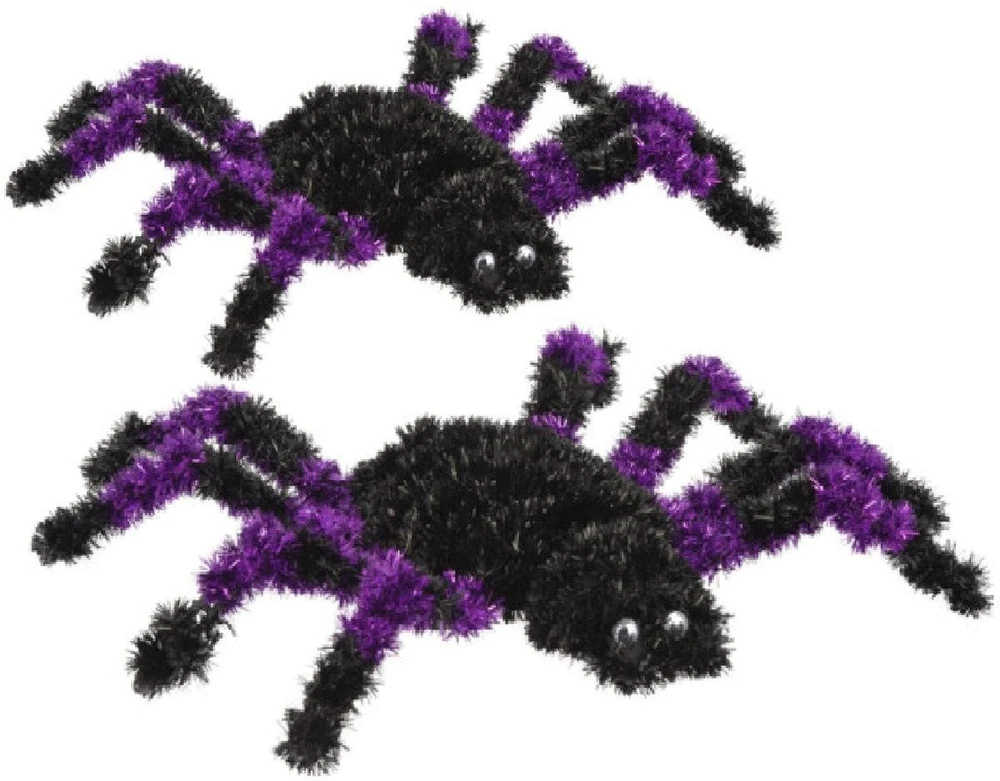 Christmas Decoration dekoratyvinė violetinė Helovino voras