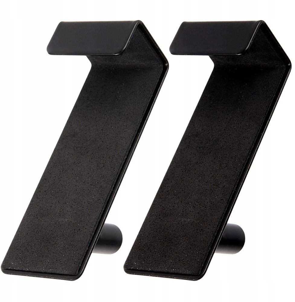 Verk Orion Durų kabliai metaliniai juodi 3x5x8 cm 2 vnt.