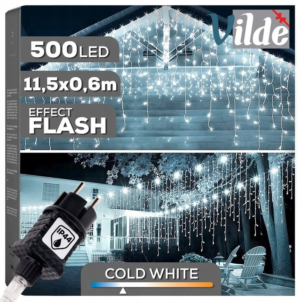 Verk Girlianda- užuolaida Vilde 500 LED 11,5 m