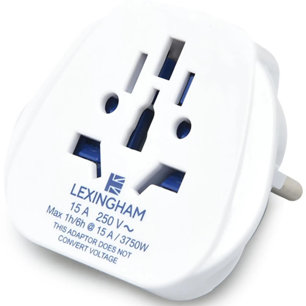 LEXINGHAM UNIVERSALUS PERĖJIMO ADAPTERIS PASAULIS-> ES SHUCKO 2 vnt.