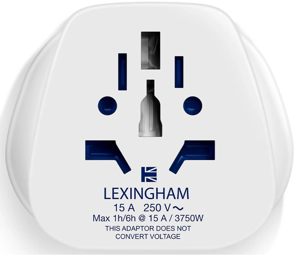 LEXINGHAM UNIVERSALUS PERĖJIMO ADAPTERIS PASAULIS-> ES SHUCKO 2 vnt.