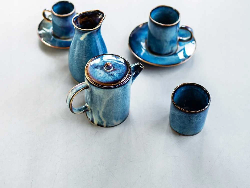 Verlo DEEP Mėlynas Filiżanka do espresso 90 ml