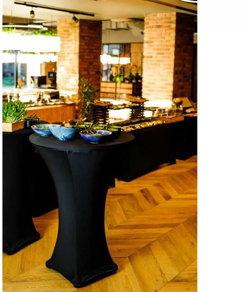 Verlo Dėklas Coctail 80 na stół juoda