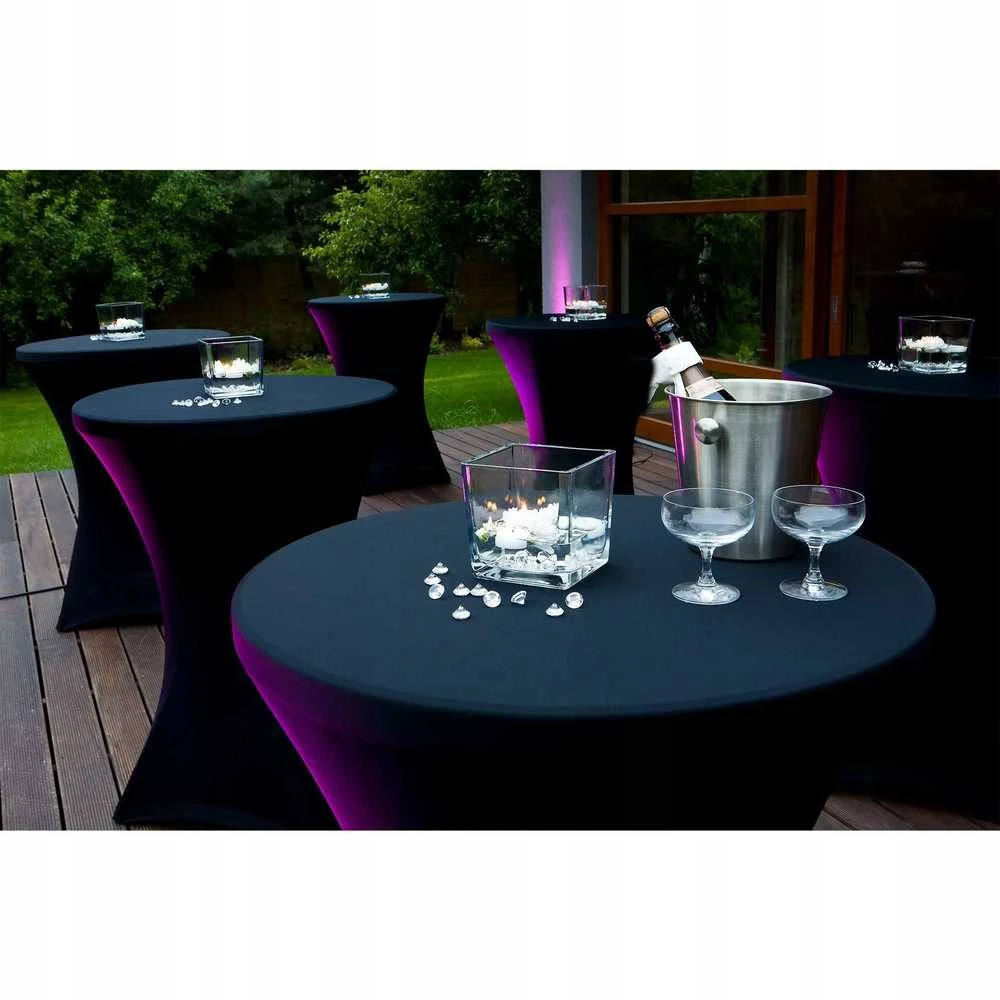 Verlo Dėklas Coctail 80 na stół juoda