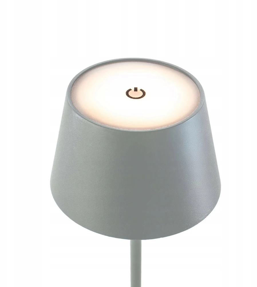 Verlo Table lamp, pilkas, aluminum, Oris