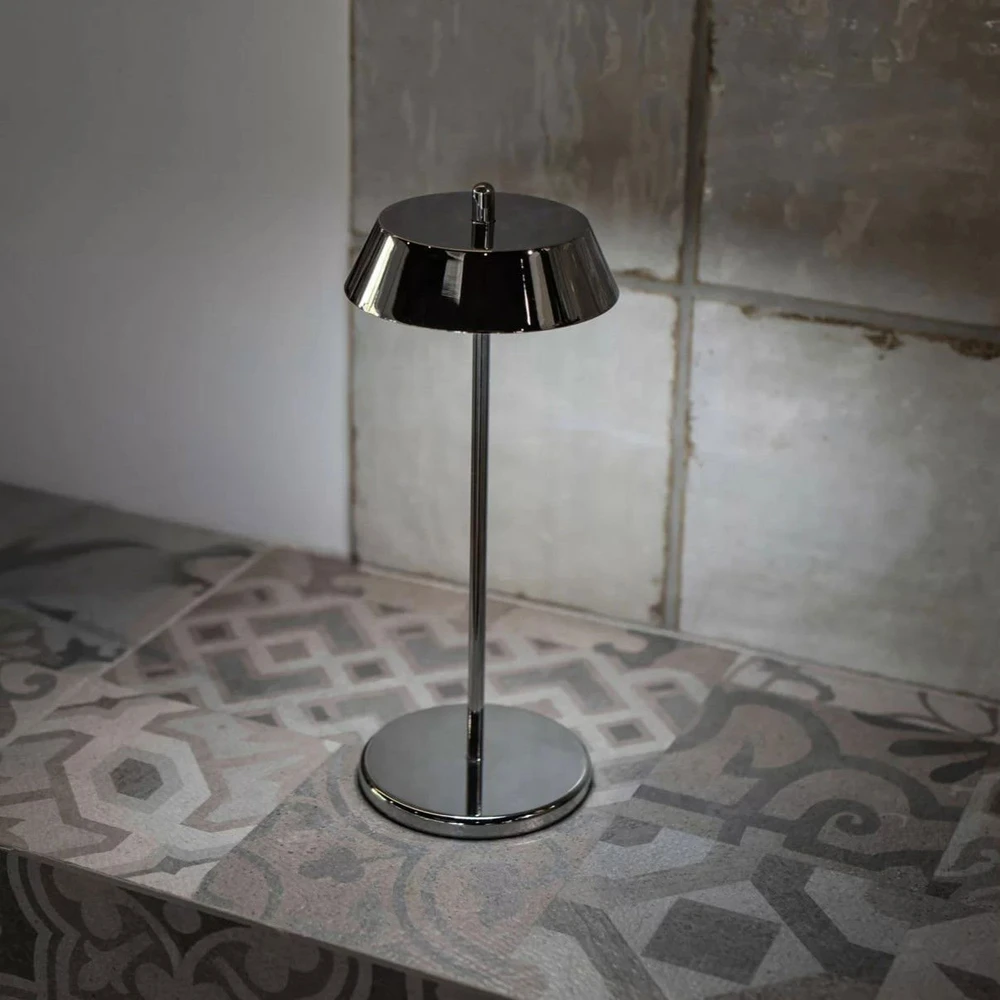 Verlo Table lamp, sidabrinis, Oxford