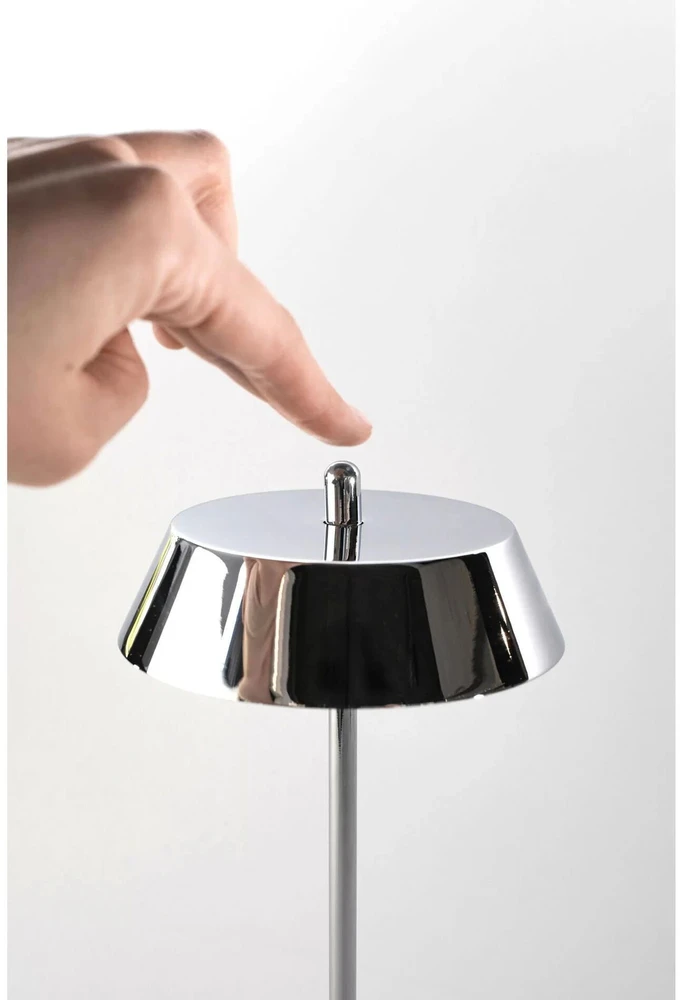 Verlo Table lamp, sidabrinis, Oxford