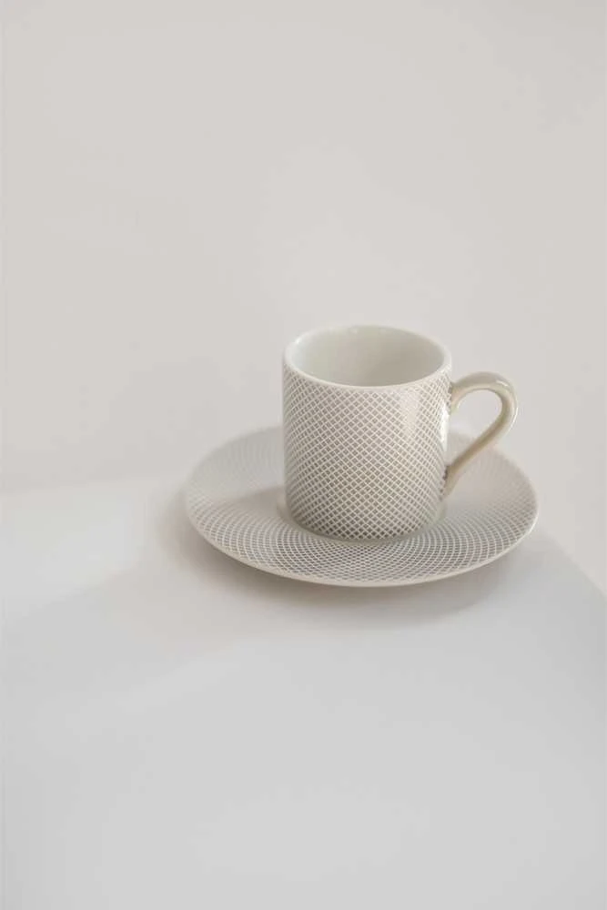 Verlo NORWICH Filiżanka 90 ml smėlio sp.
