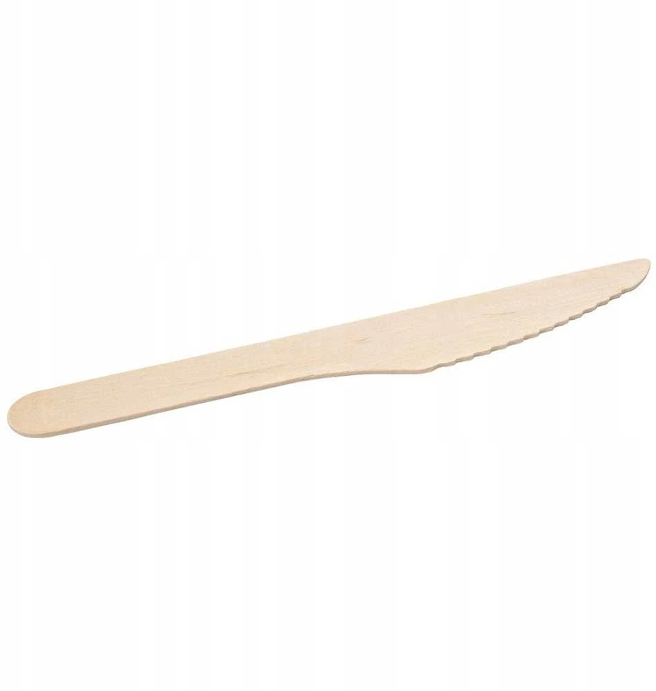 Verlo Wooden peilis, disposable, 16.5 cm, 100 pcs