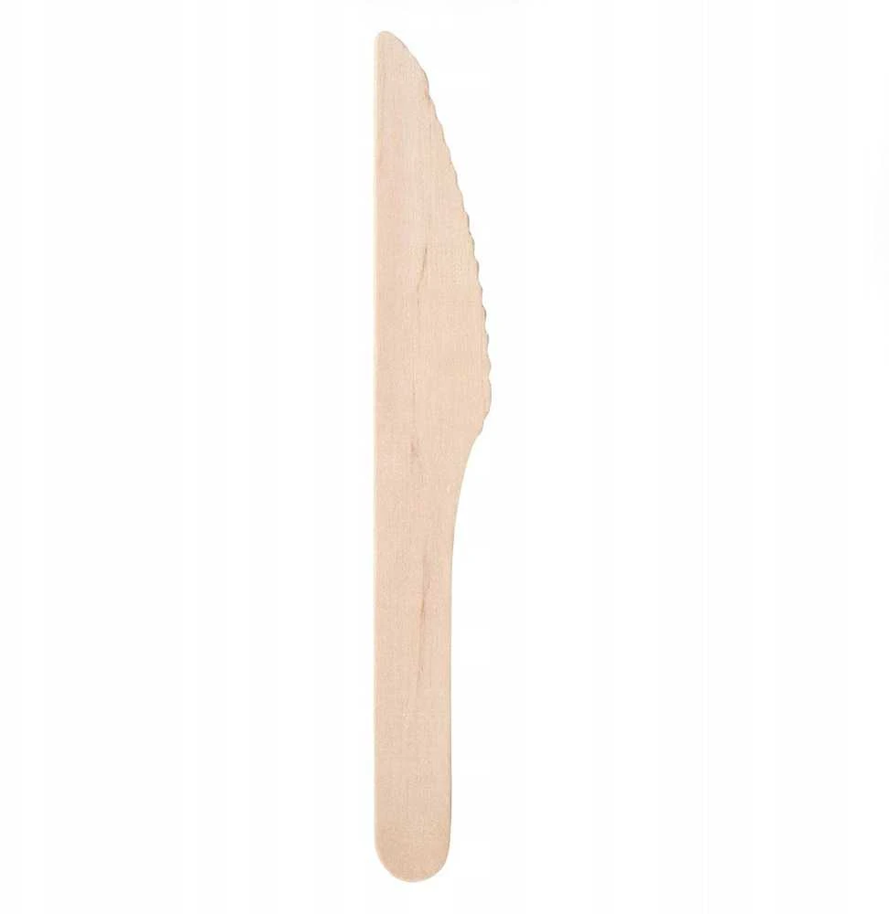 Verlo Wooden peilis, disposable, 16.5 cm, 100 pcs