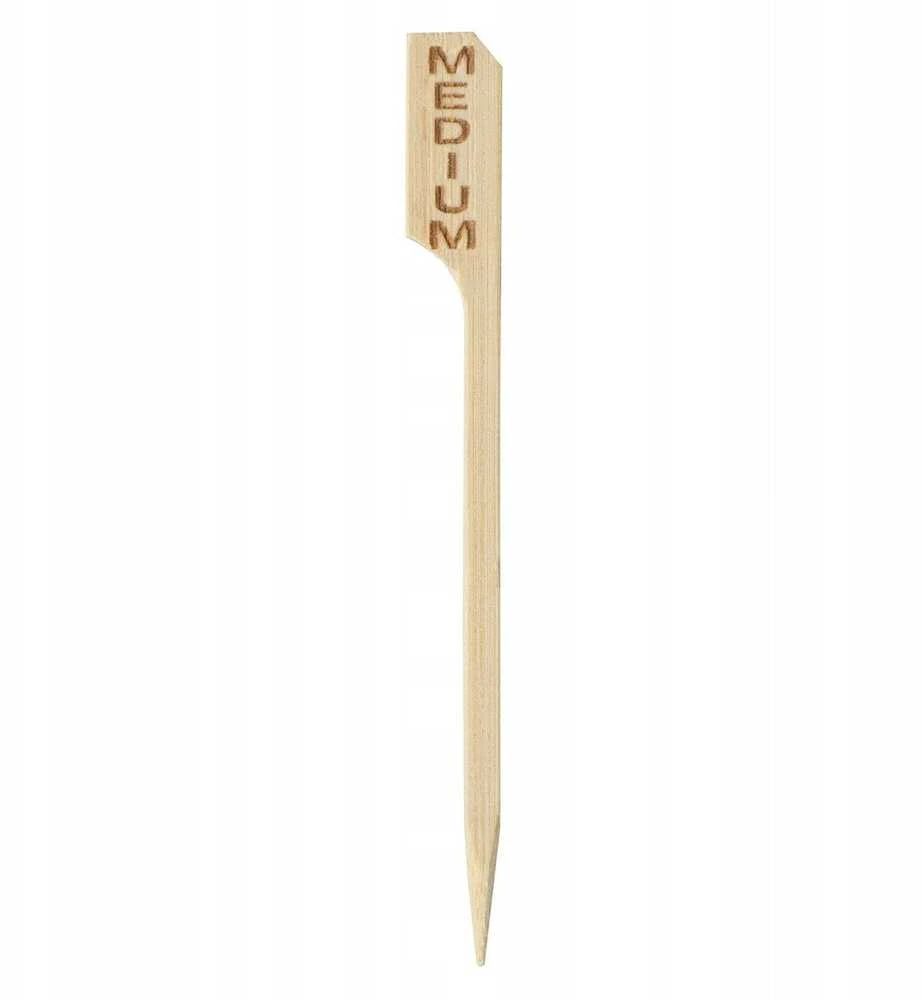 Verlo Bamboo Bambuko maisto lazdelės, vidutinės, 9 cm, 100 vnt.