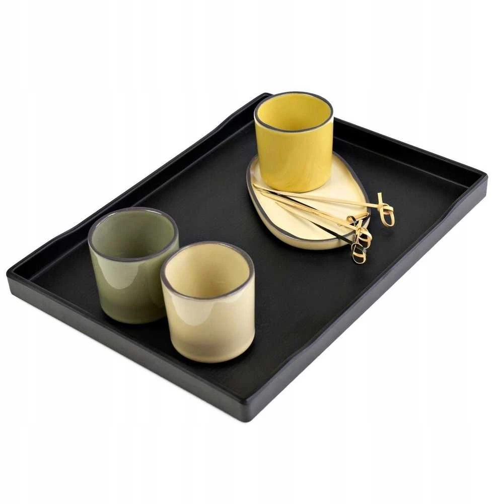 Verlo Taca ZEN su melaminy 38,1x28,8x2,5 cm juoda