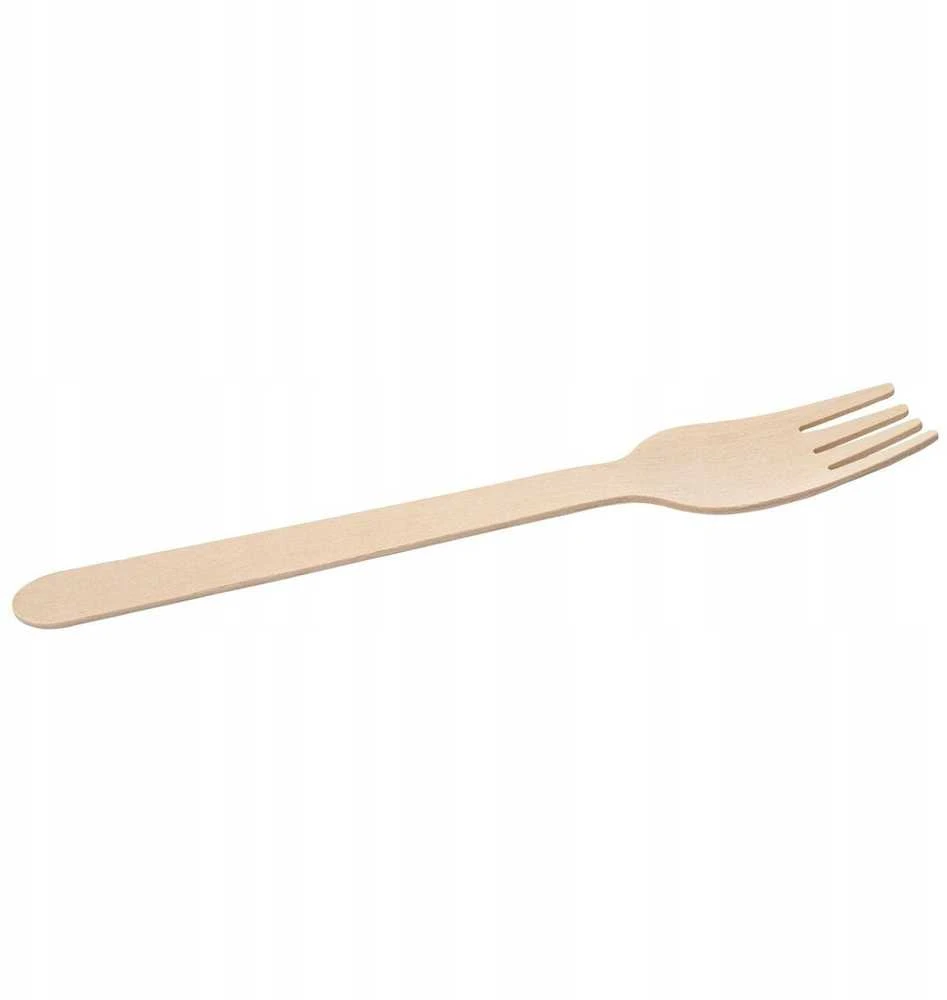 Verlo Bamboo Vienkartinės šakutės, 16 cm, bambukinės, 100 vnt.