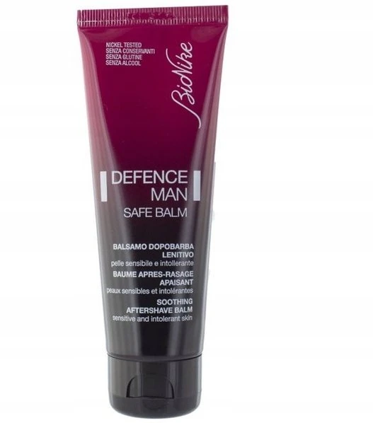 BioNike Defence Man Safe Balm gaivinantis ir drėkinantis balzamas po skutimosi, 75 ml
