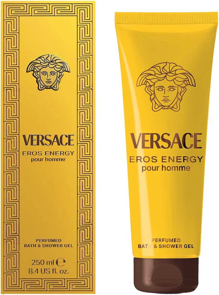 Versace Eros Energy Perfumed Bath & Shower Gel dušo želė vyrams, 250 ml