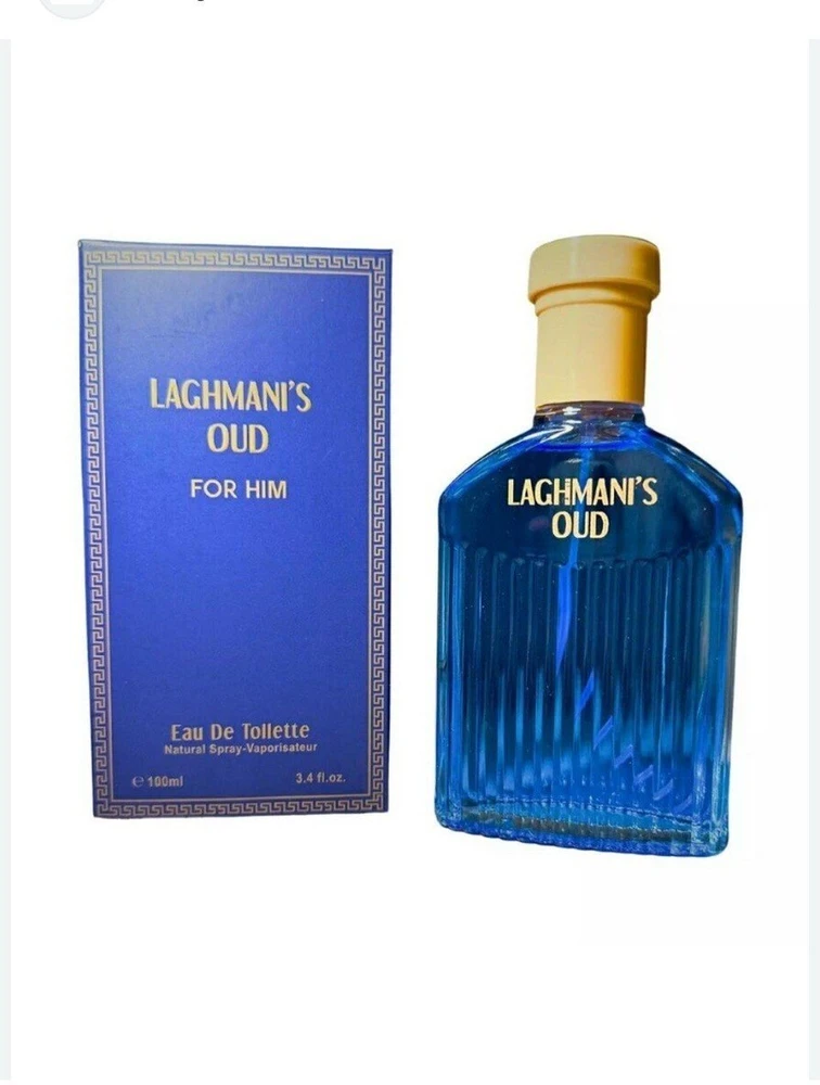 Fine Perfumery Laghmani Oud Mėlyna EDT tualetinis vanduo vyrams, 100 ml