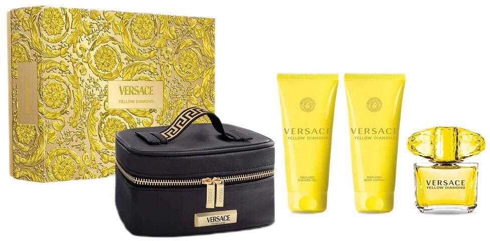 Versace Geltona Diamond Estuche 4 Piezas