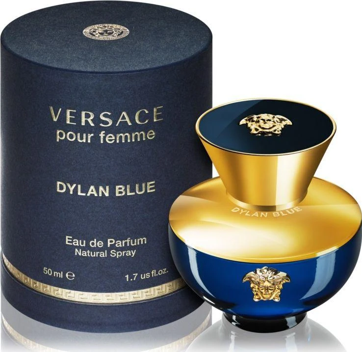 Kvepalai moterims Versace Dylan Blue Pour Femme EDP, 50 ml aprašymas - Prekės nuotrauka