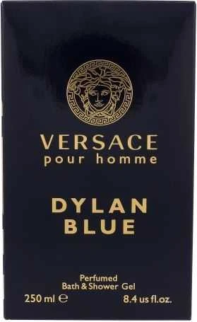 Versace Dylan Mėlyna Pour Homme Bath & Dušo želė parfumuota dušo želė vyrams, 250 ml