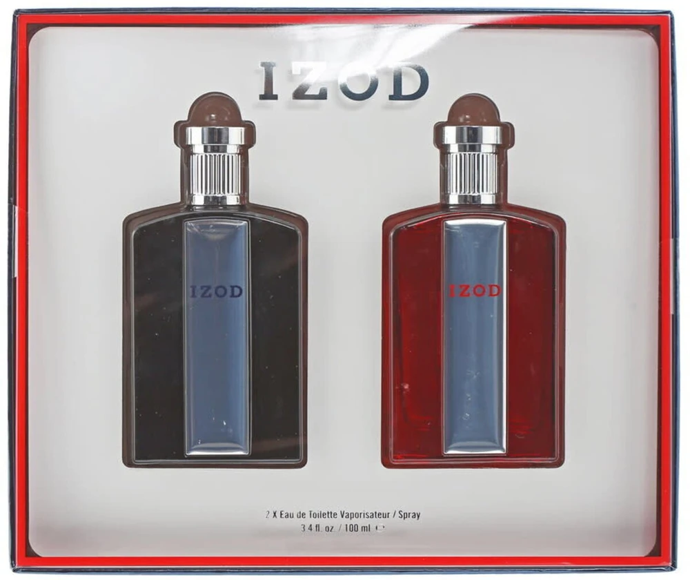 Set Izod: Legacy Raudona Eau De Toilette For Men, 100 ml + Legacy Mėlyna Eau De Toilette For Men, 100 ml