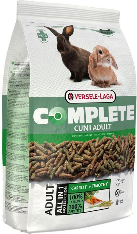 ERSELE LAGA CUNI COMPLETE Visavertis dekoratyvinių triušių pašaras 8kg
