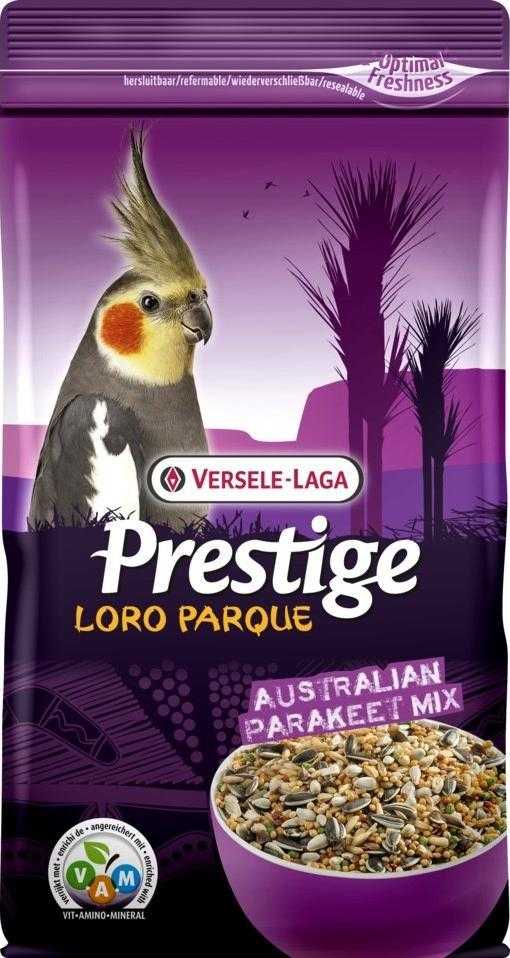 Paukščių Maistas - VERSELE LAGA Prestige Australijos Papūgų Mišinys Vidutinėms Papūgoms 2.5kg