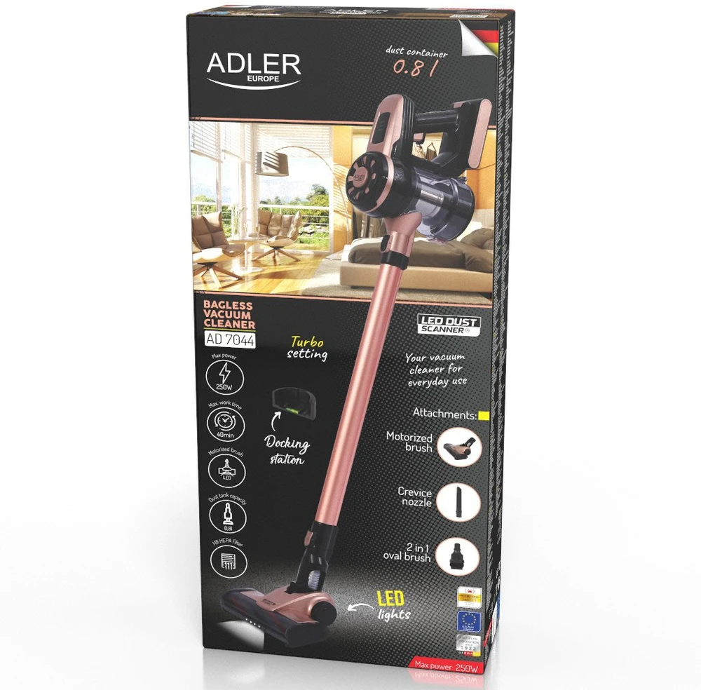Vertikalus dulkių siurblys Adler AD 7044