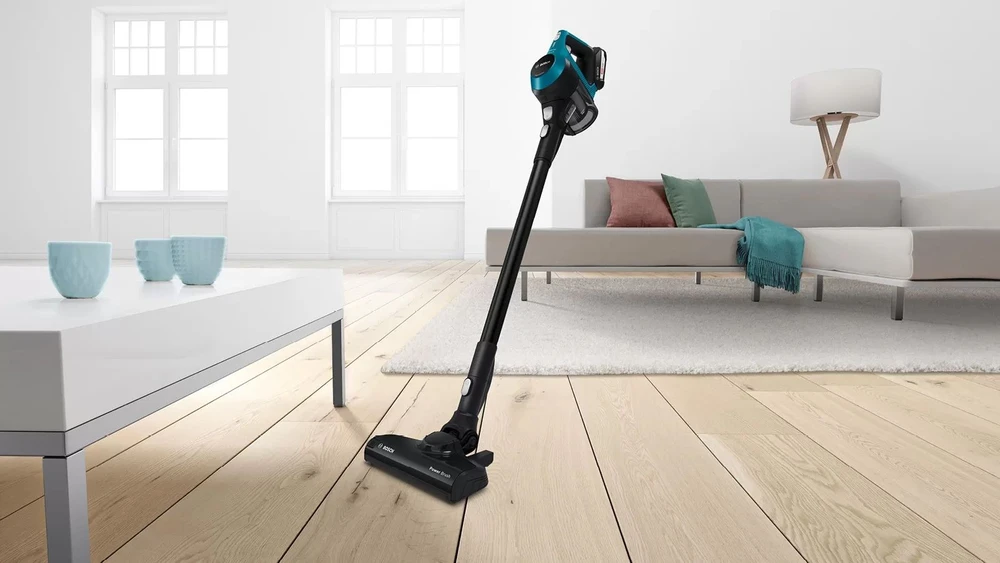 Įkraunamasis dulkių siurblys Bosch Serija 6 BBS611LAG, Mėlynos spalvos