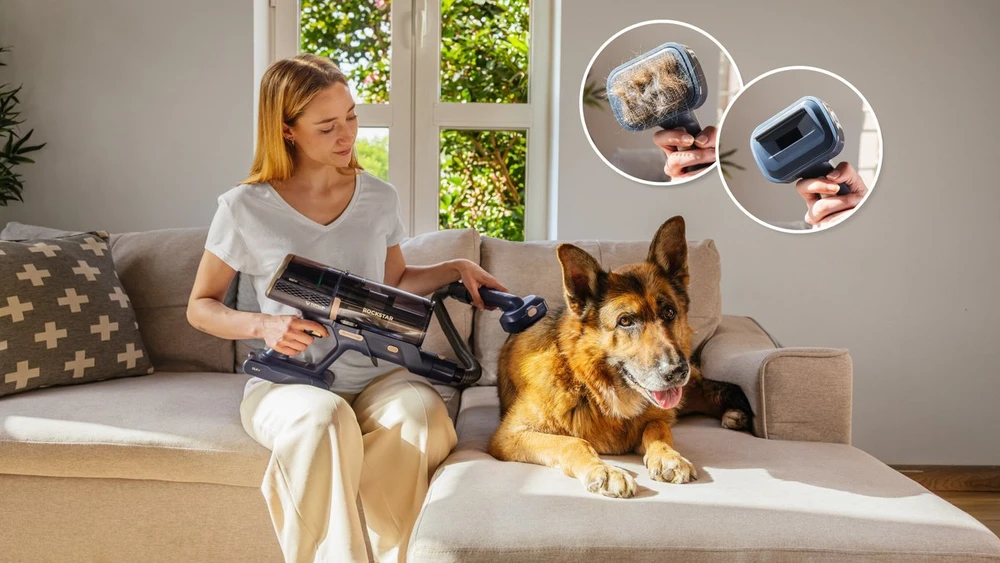 Dulkių siurblys vertikalus Cecotec Conga Rockstar RS90 Pet Flex Detect