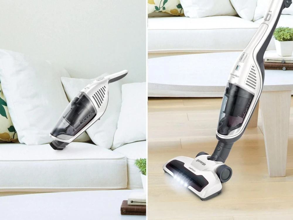 Dulkių siurblys Gorenje SVC180FW, Baltos spalvos
