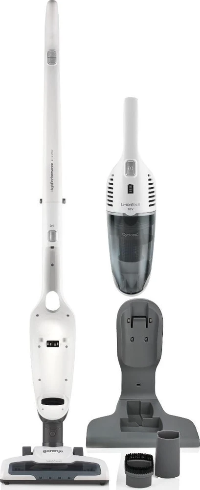 Dulkių siurblys Gorenje SVC180FW, Baltos spalvos