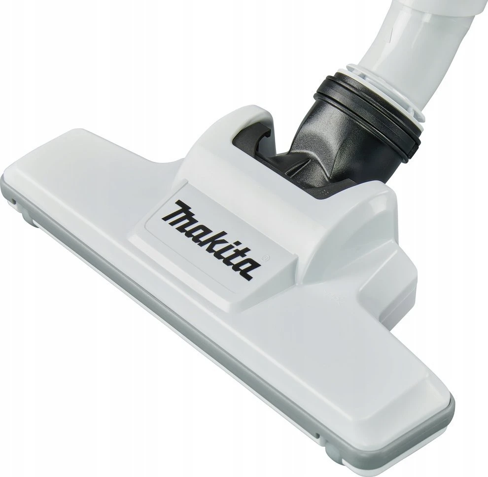 Makita DCL286FZW Akumuliatorinis dulkių siurblys, LXT, 18V, bešepetėlinis variklis, su cikloniniu priedu, baltos spalvos 100W. Be akumuliatoriaus ir kroviklio.