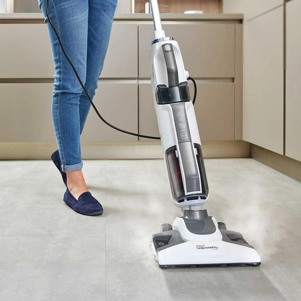 Polti | Garų valytuvas | PTEU0295 Vaporetto 3 Clean 3-in-1 | Galia 1800 W | Garų slėgis Netaikomas baras | Vanduo bako talpa 0,5 L | Baltas