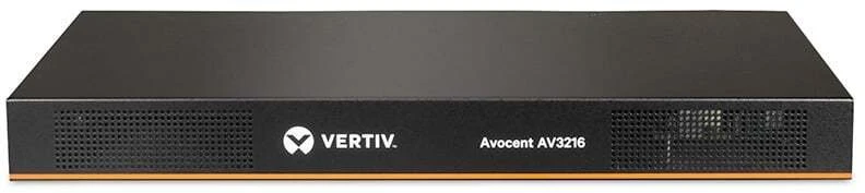Vertiv Avocent AutoView AV3216 - KVM-Switch - 16 x KVM port(s) - 2 lokalni użytkownicy - 1 użytkownik IP - do montażu w szafie