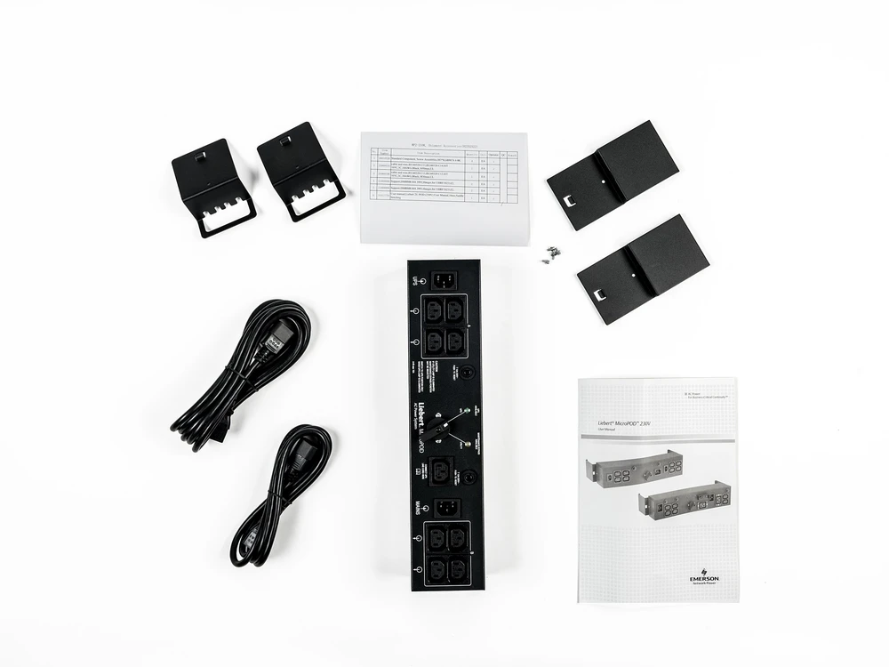 Vertiv Liebert MicroPod – apėjimo jungiklis – Kintamoji srovė 230 V – skirtas Liebert GXT3-1000RT230, GXT3-1500RT230, GXT3-2000RT230, GXT3-700RT230, PSI PS750RT3-230 (MP2-210K)