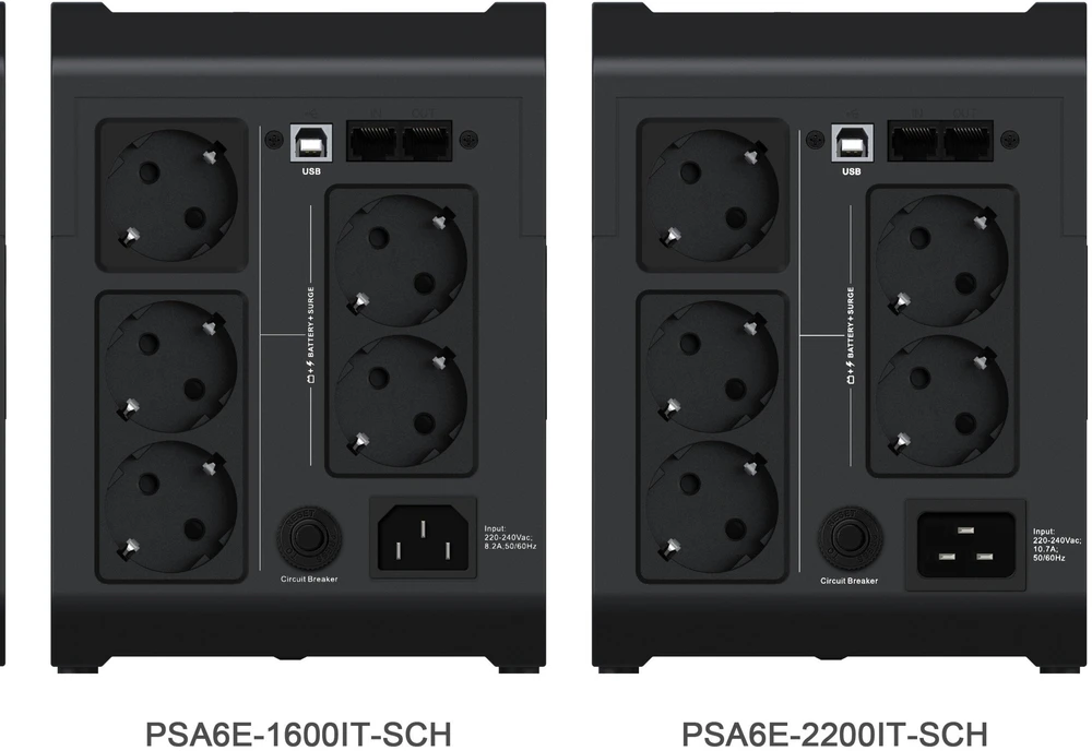 Emerson Electric POWERUPS 200 ESSENTIAL - 1600VA/925W 230V LINE INTERACTIV