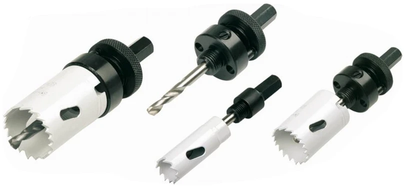 Otwornice Bimetaliniai skylių pjūklai 38–64 mm, 7 vnt. rinkinys