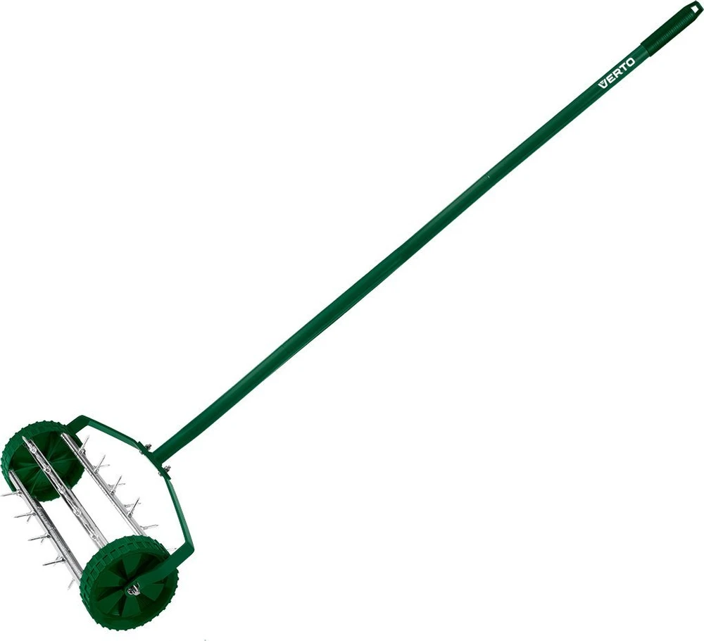 Verto Rankinis aeratorius, ritininis žolės skarifikatorius, 27 spygliai, skersmuo 15 cm