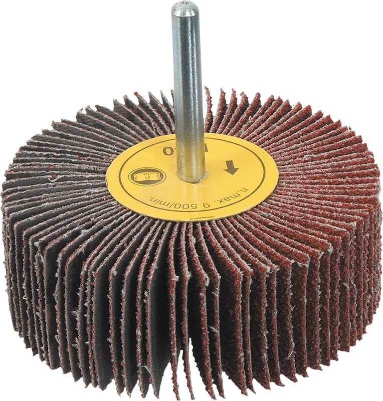 Ściernica Plokštelinis šlifavimo ratas su kotu, 60 x 30 mm, K40